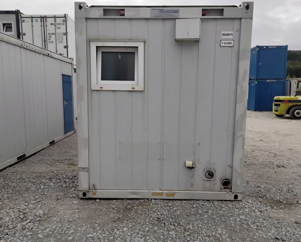 Sanitärcontainer 20', gebraucht