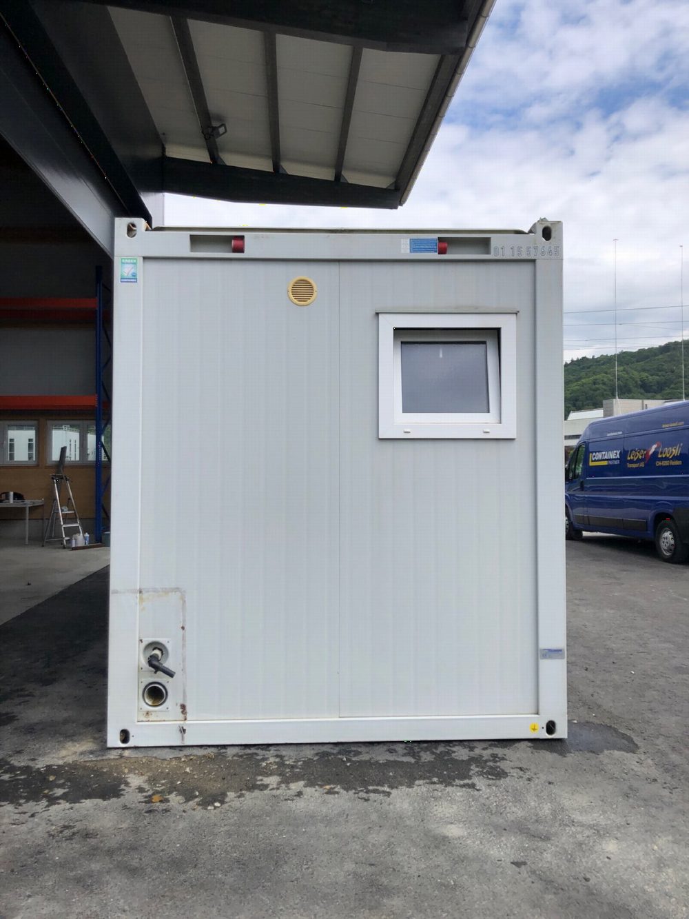 Sanitärcontainer 20', gebraucht