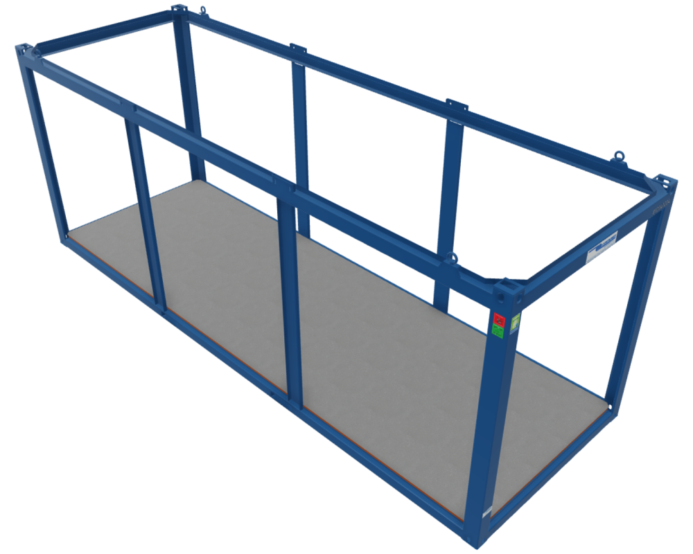 Verbindungscontainer - paneellose Variante 24', gebraucht