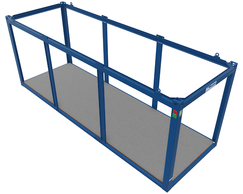 Verbindungscontainer - paneellose Variante 24', gebraucht