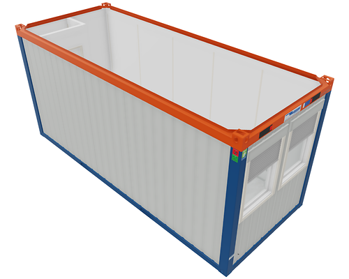 Bürocontainer 20', gebraucht