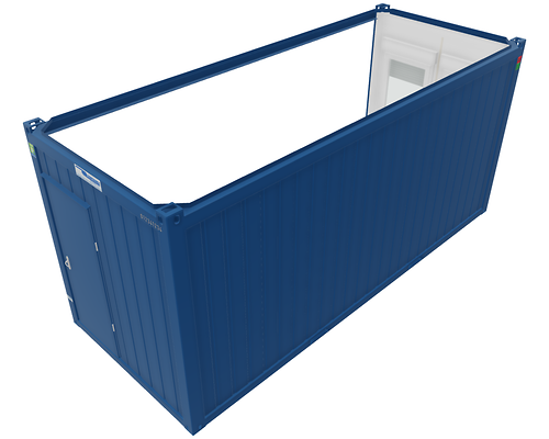 Bürocontainer 20', gebraucht