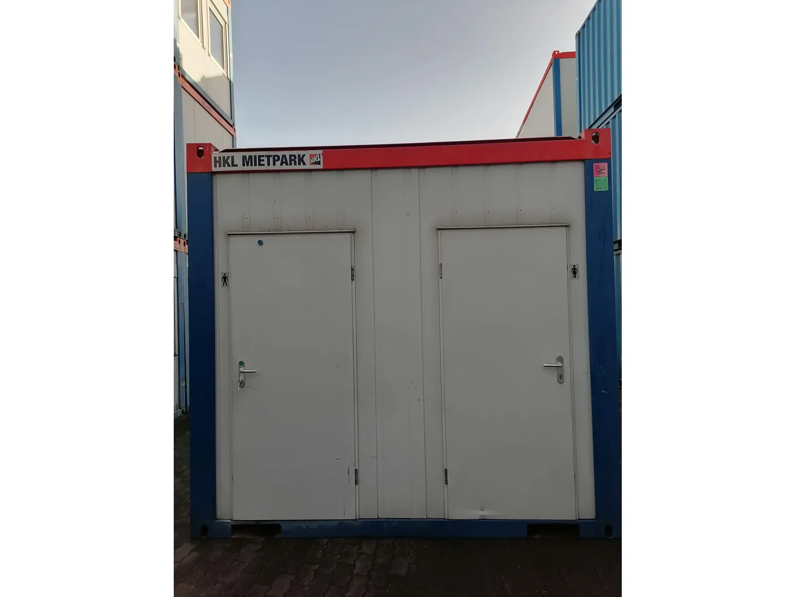Sanitärcontainer 10', gebraucht