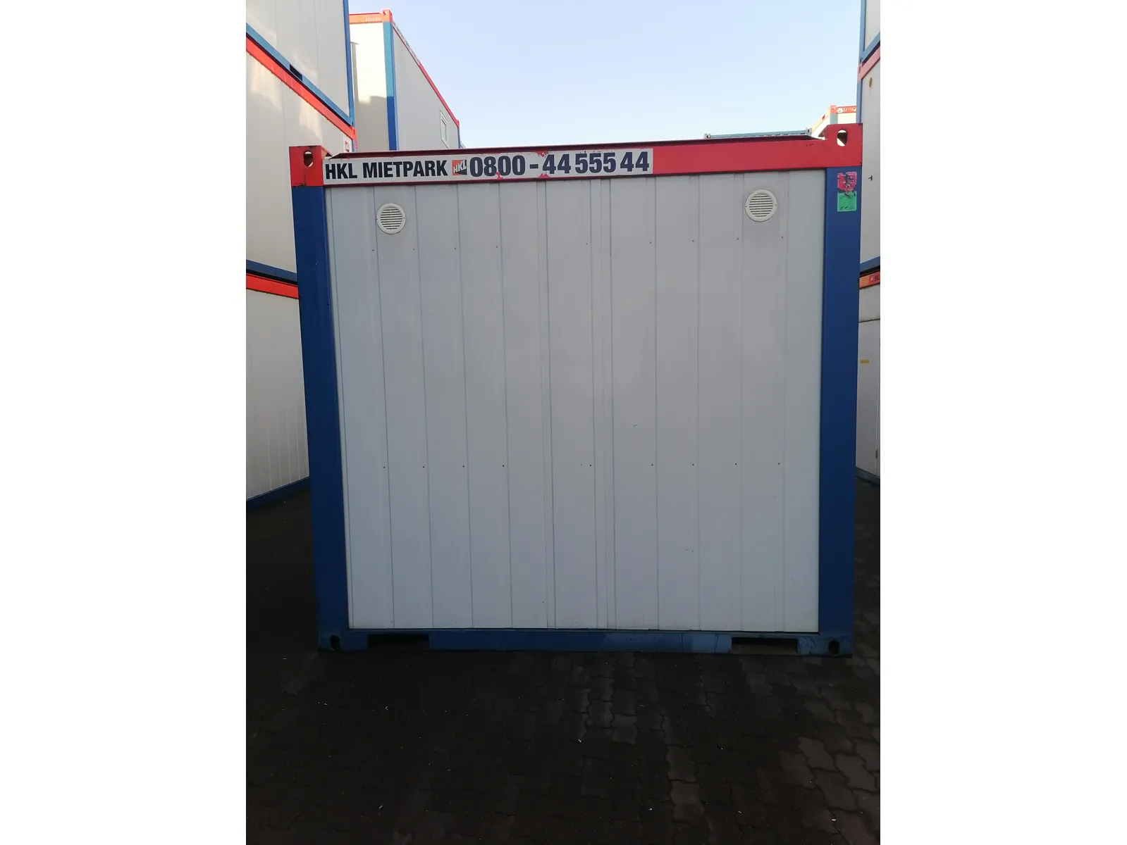 Sanitärcontainer 10', gebraucht