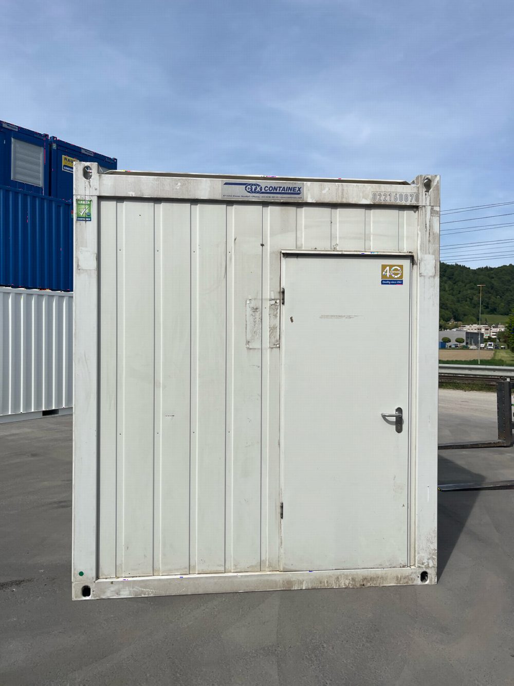 Sanitärcontainer 20', gebraucht