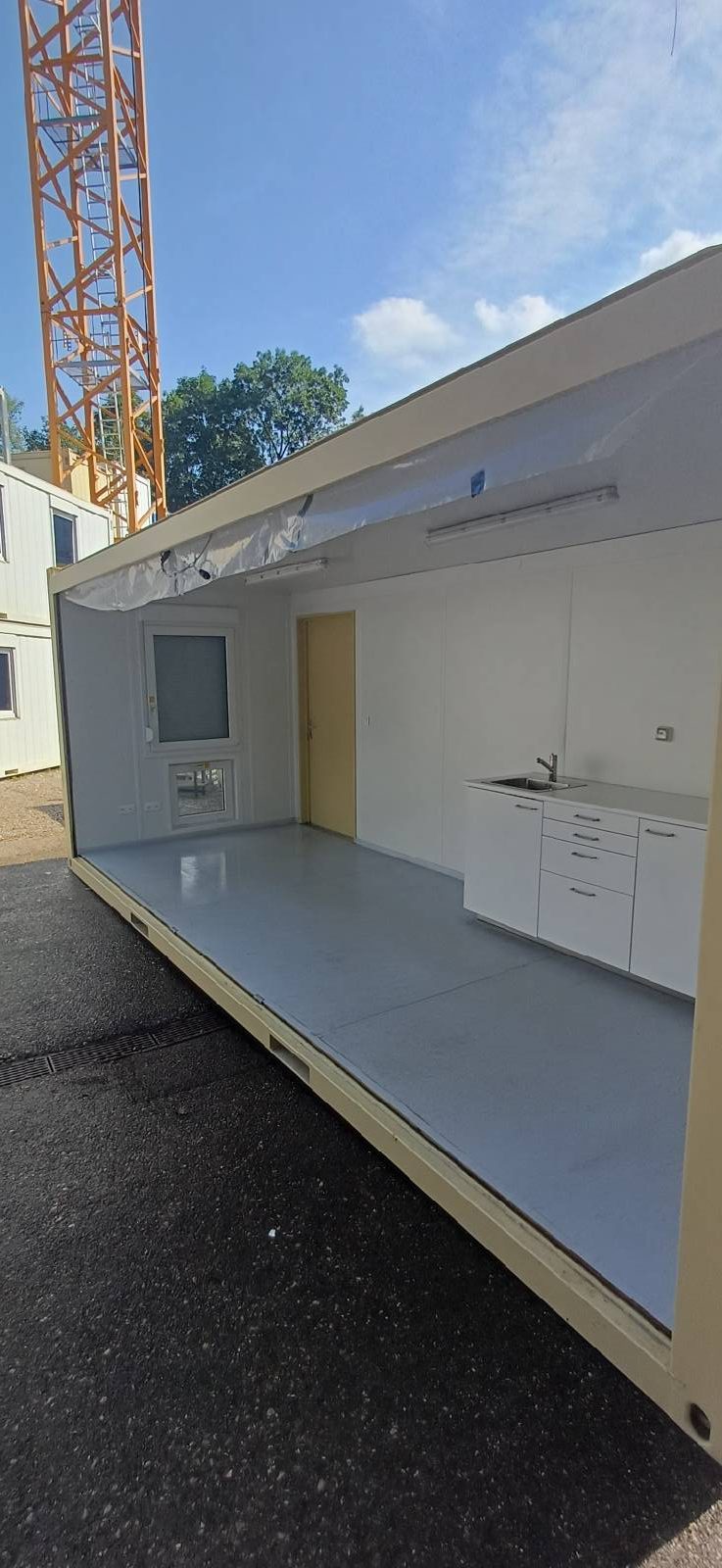 Sanitärcontainer 20', gebraucht