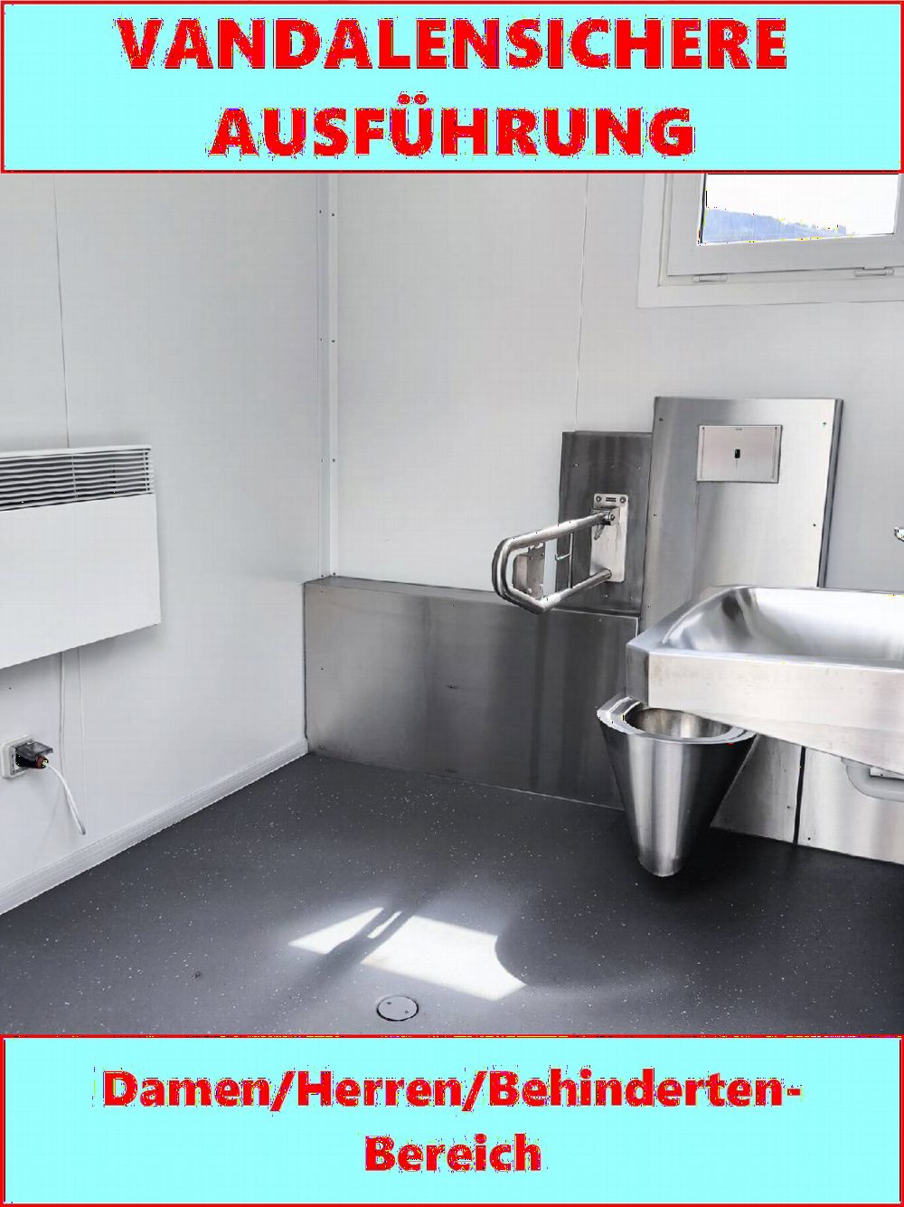 Sanitärcontainer 30', gebraucht