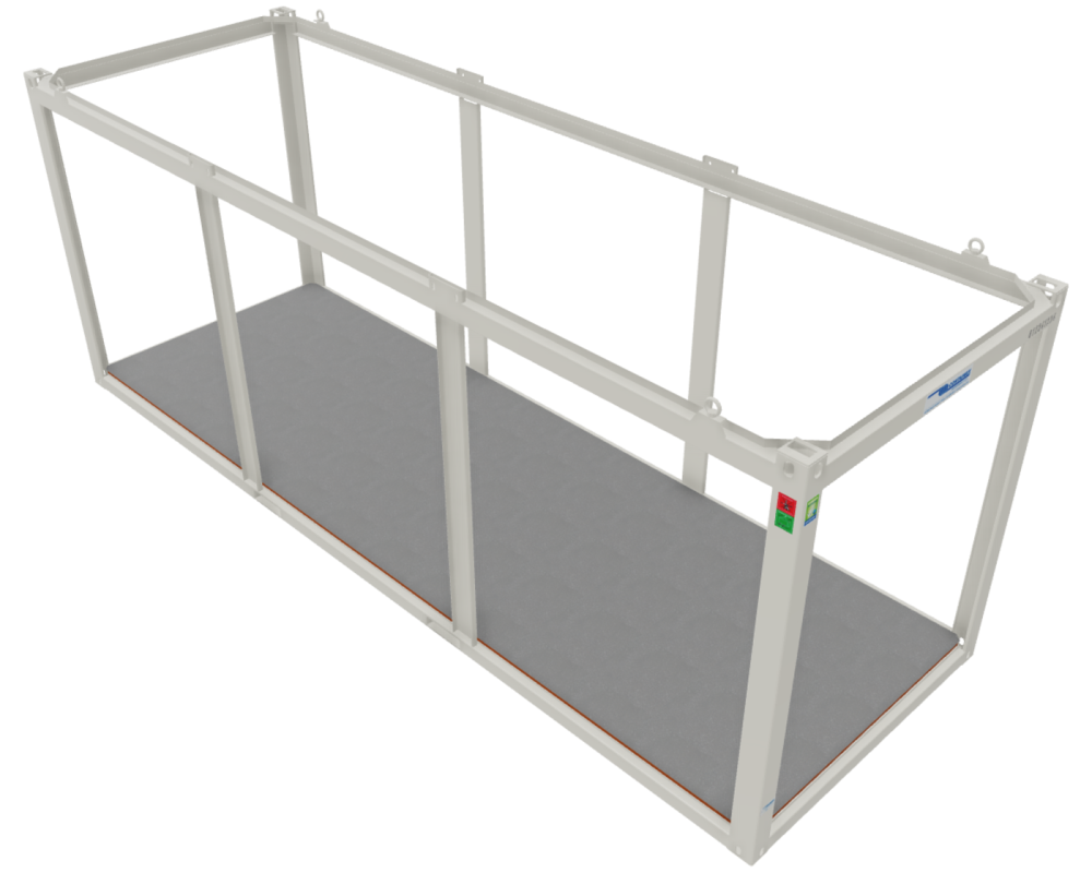 Verbindungscontainer - paneellose Variante 24', gebraucht