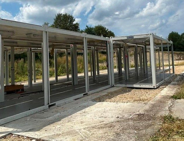 Verbindungscontainer - paneellose Variante 24', gebraucht