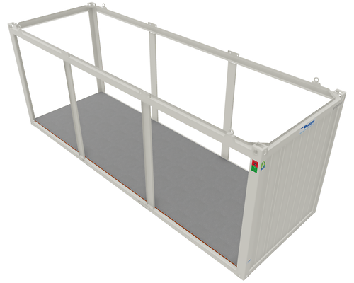 Verbindungscontainer - paneellose Variante 24', gebraucht