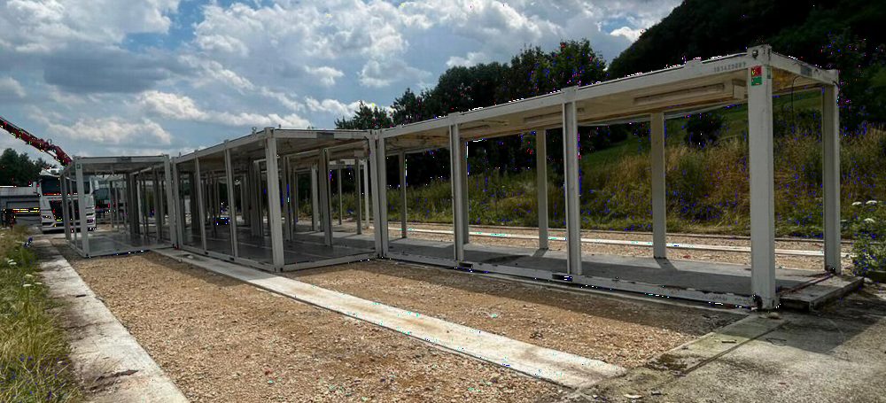 Verbindungscontainer - paneellose Variante 16', gebraucht