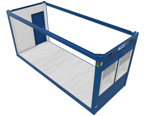 Bürocontainer 20', gebraucht