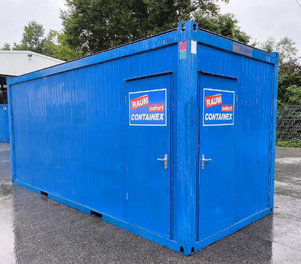 Sanitärcontainer 20', gebraucht