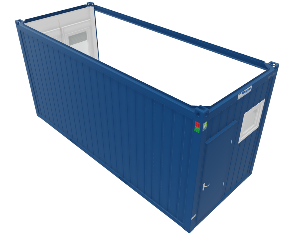 Bürocontainer 20', gebraucht