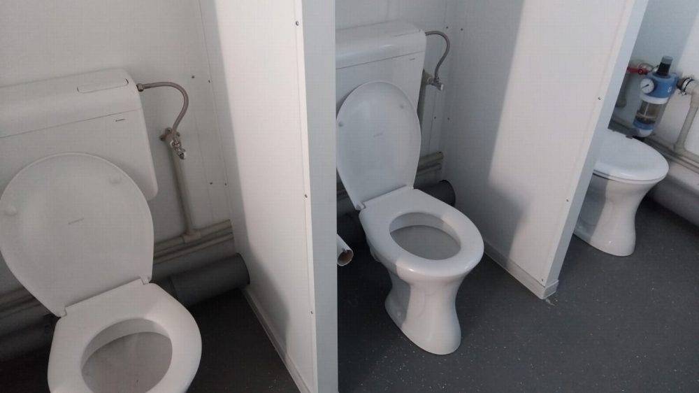 Sanitärcontainer 20', gebraucht