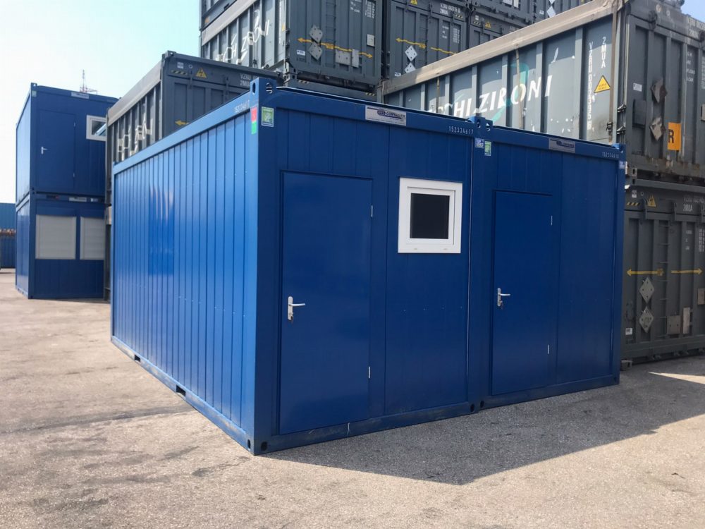 Bürocontainer 20', gebraucht