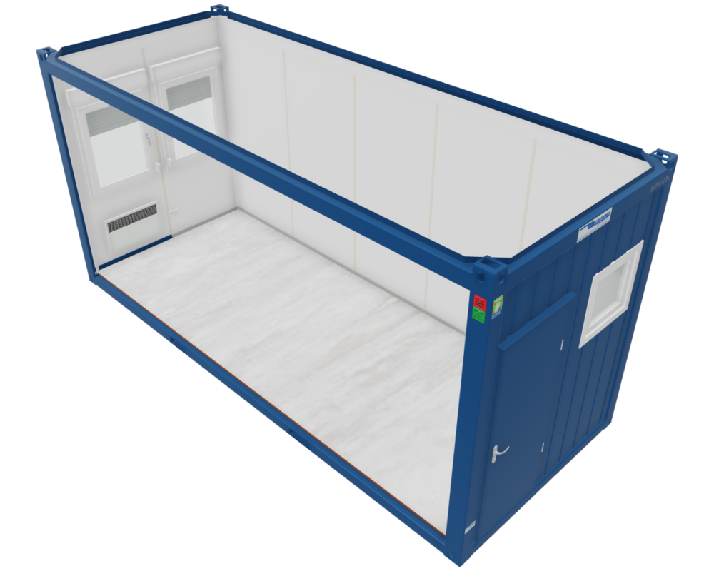 Bürocontainer 20', gebraucht