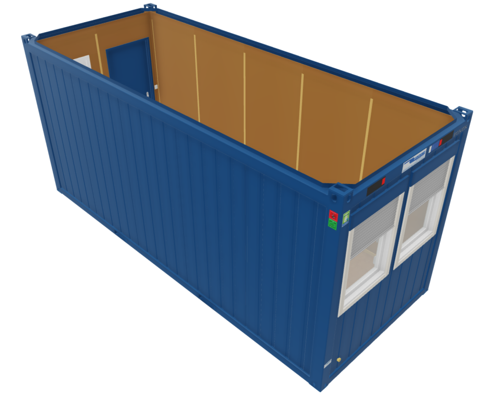 Bürocontainer 20', gebraucht