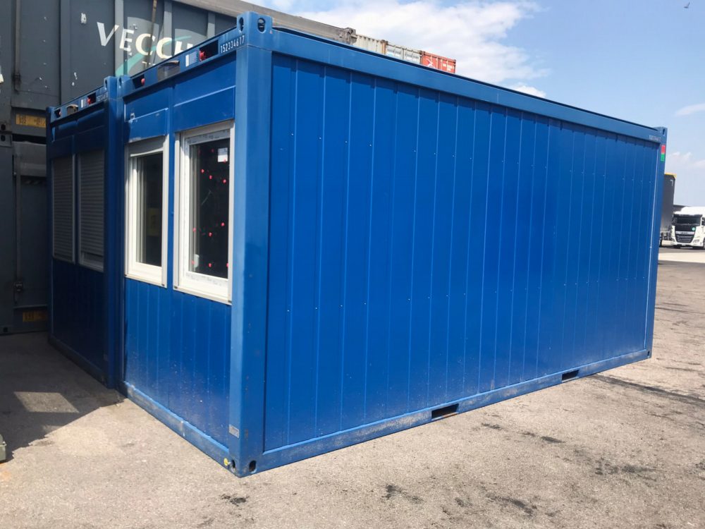 2x20' Gebrauchtcontaineranlage