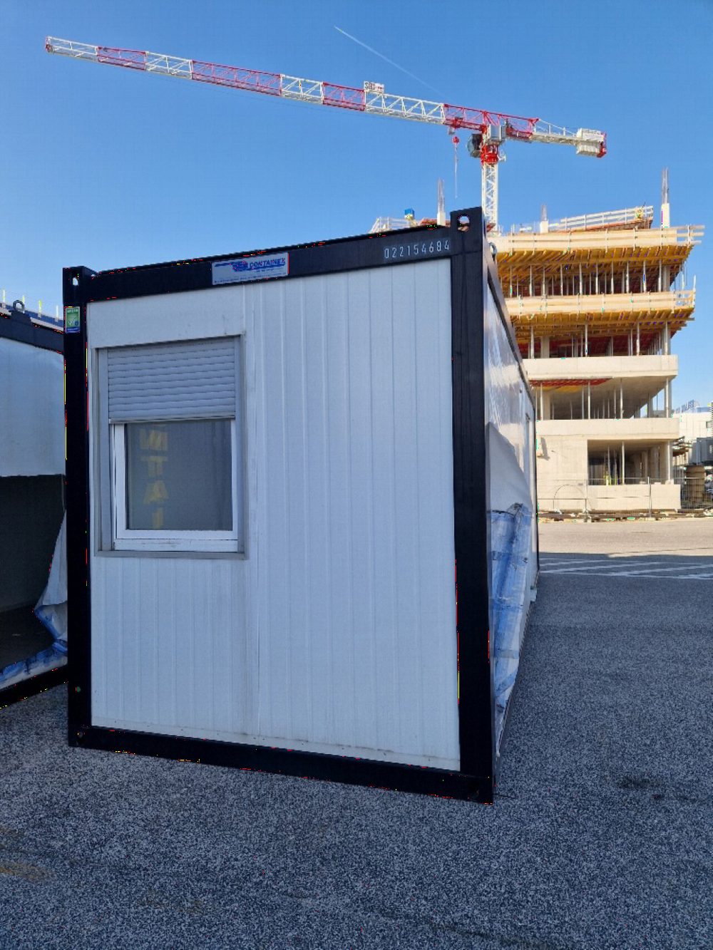 3x24' Gebrauchtcontaineranlage