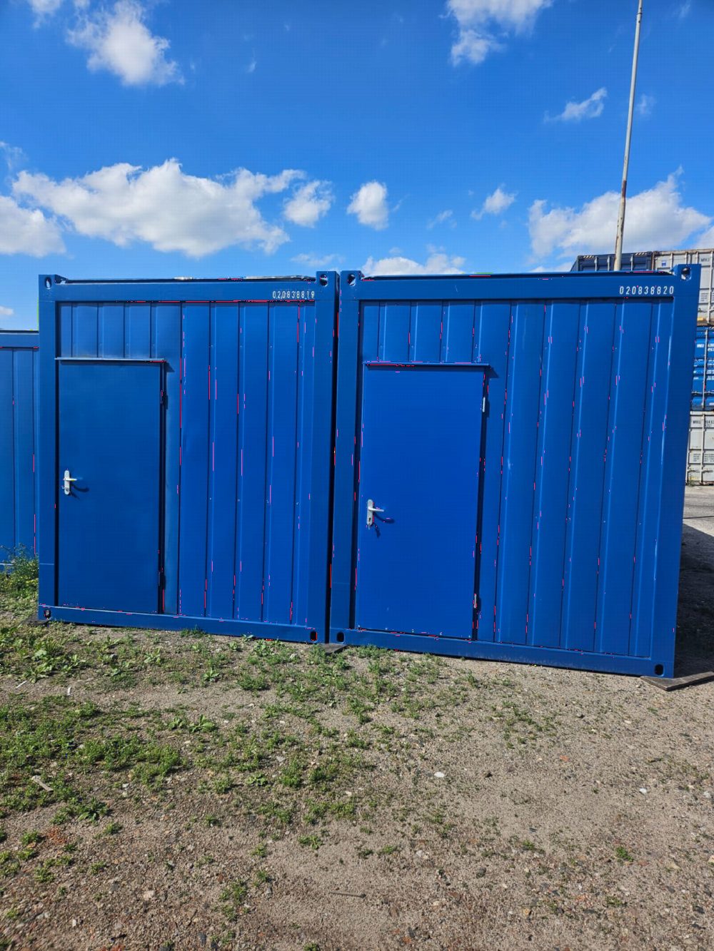 2x24' Gebrauchtcontaineranlage