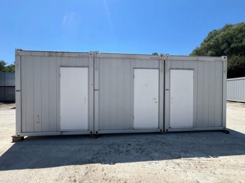3x20' Gebrauchtcontaineranlage