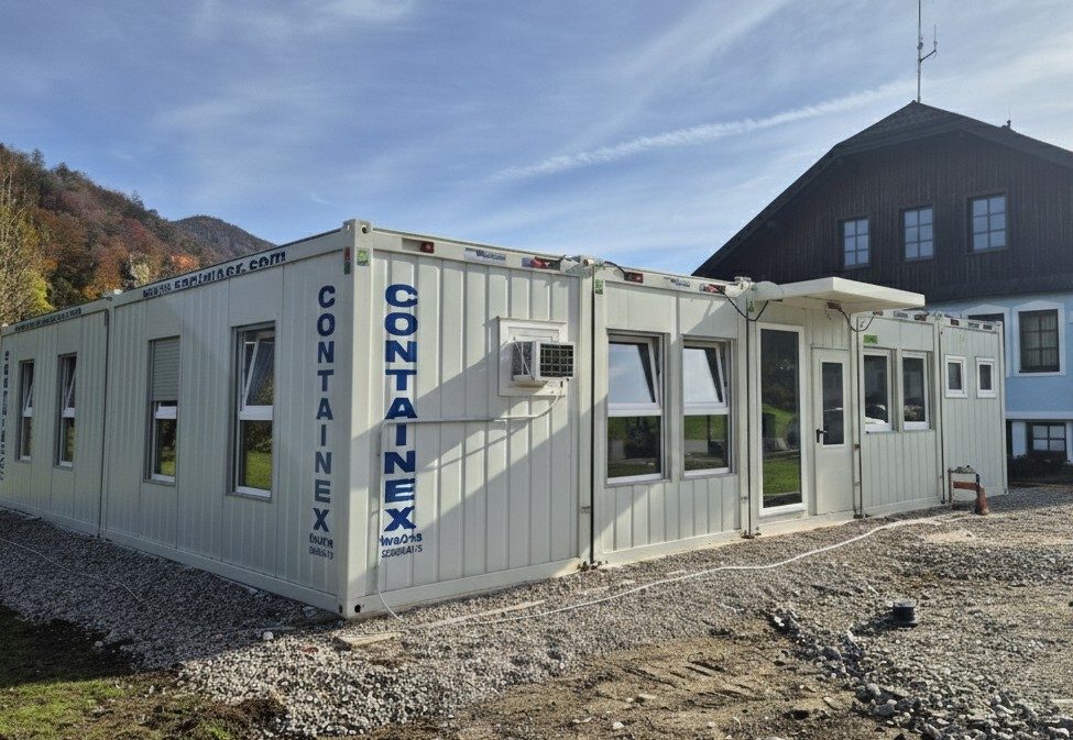9x20' Gebrauchtcontaineranlage