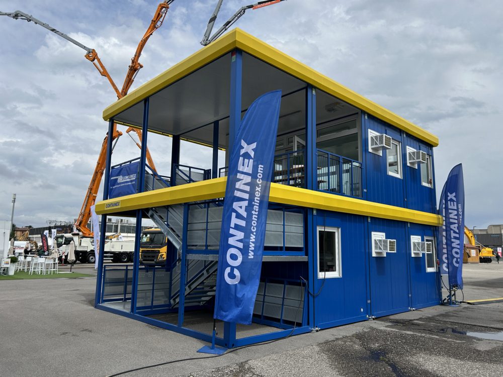 8x20' Gebrauchtcontaineranlage
