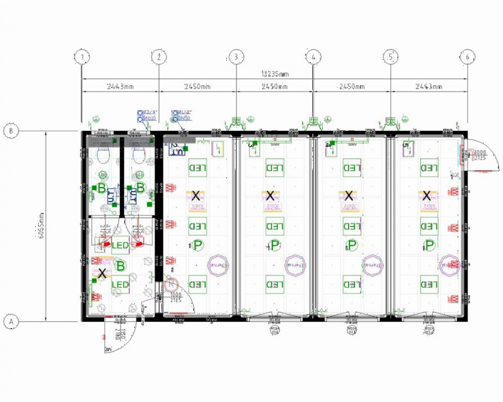 5x20' Containeranlage