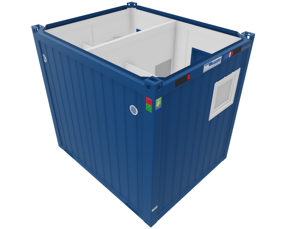 Sanitärcontainer 10'