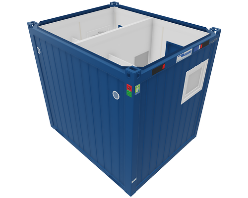 Sanitärcontainer 10'