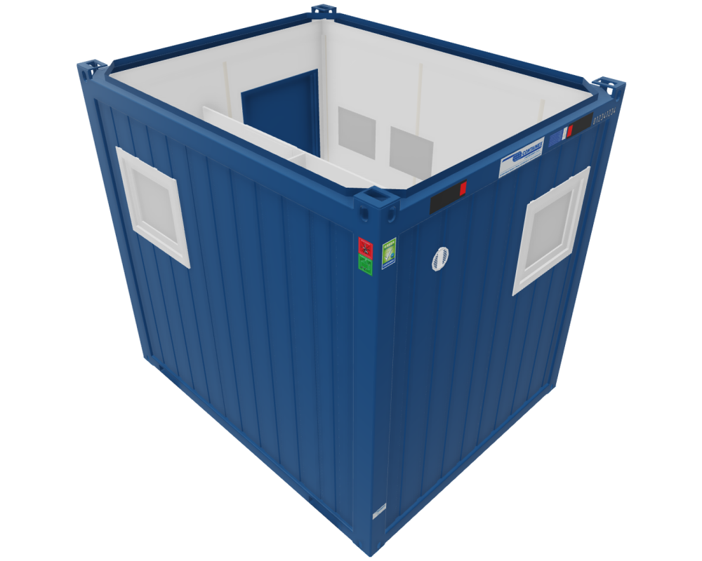 Sanitärcontainer 10'