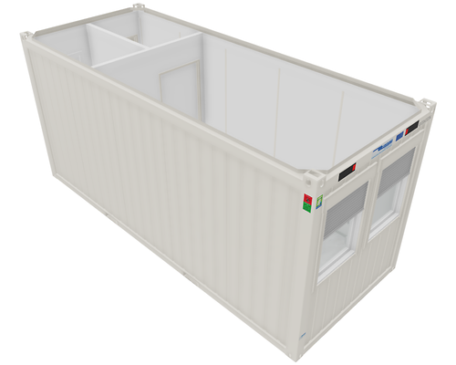 Sanitärcontainer 20'