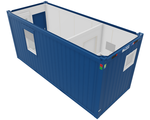 Sanitärcontainer 20'