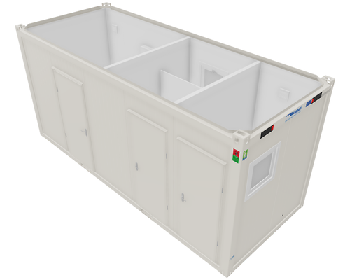 Sanitärcontainer 20'